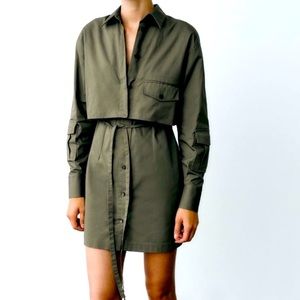 Zara brand new midi dress size L.  NWT